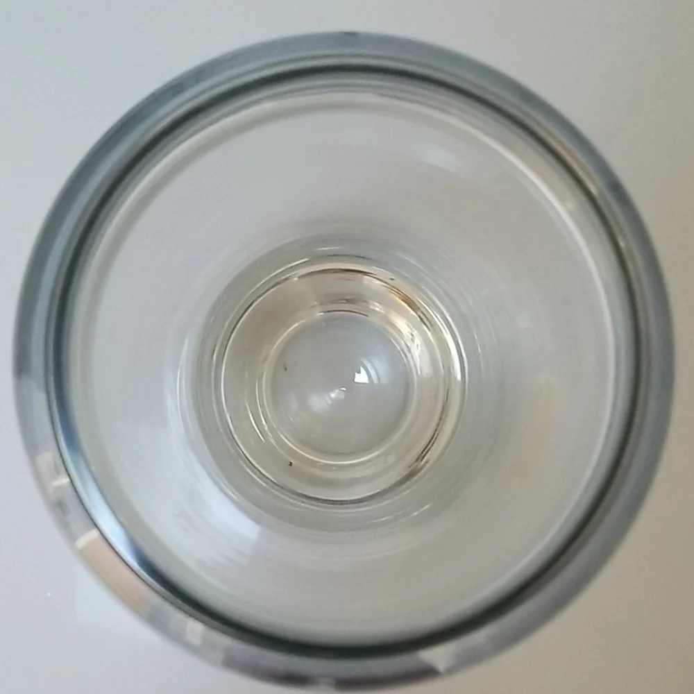 VTG Dansk Danish Modern Romanian Crystal Vase